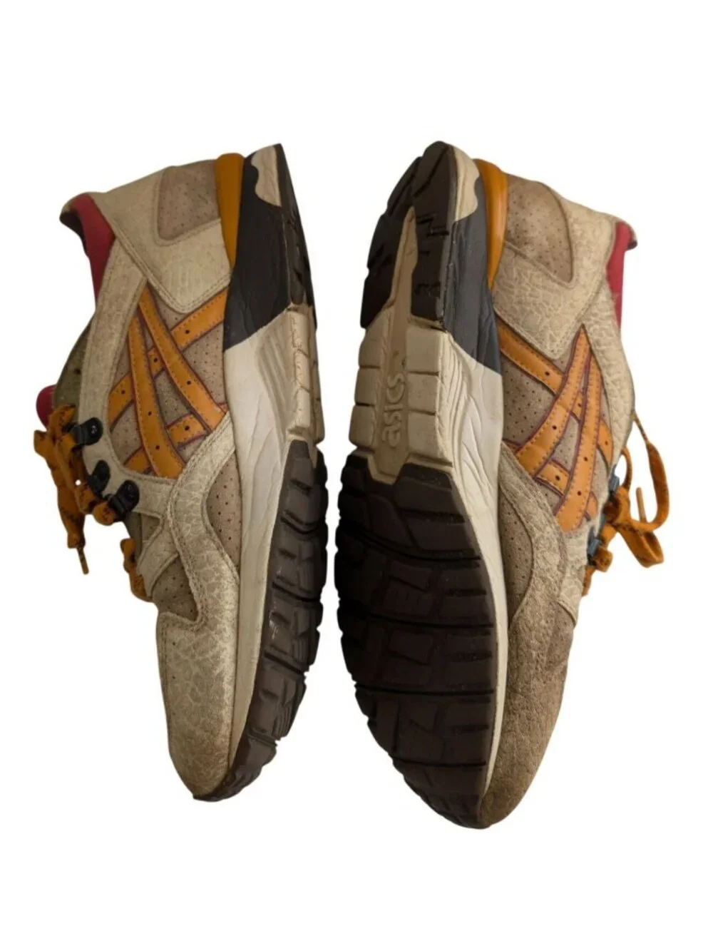 Asics Gel-Lyte V 5 Workwear Pack Sand Suede Sneakers Mens Size 10.5 Gorpcore